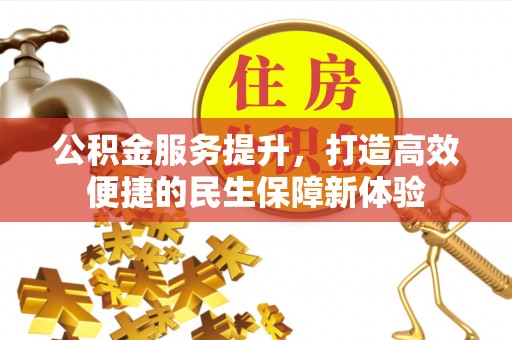 枣强公积金服务提升，打造高效便捷的民生保障新体验