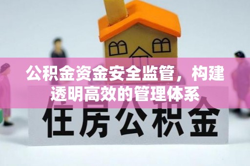 枣强公积金资金安全监管，构建透明高效的管理体系