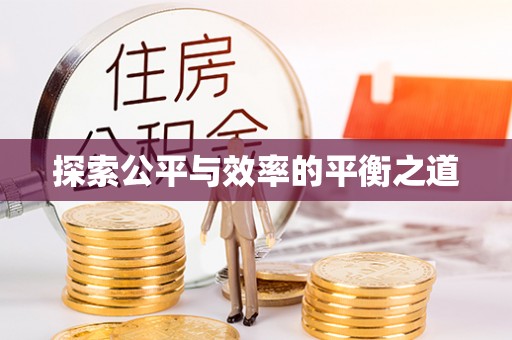 枣强探索公平与效率的平衡之道