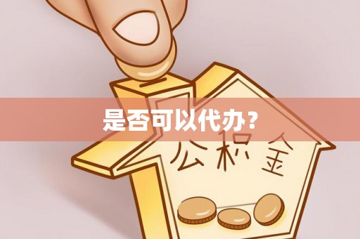 枣强是否可以代办？